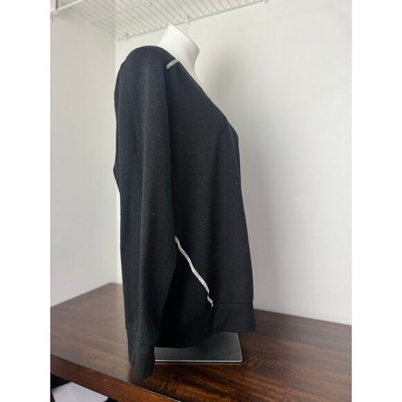 Torrid Black with Rhinestones Sweaters Size 3X - Picture 5 of 10